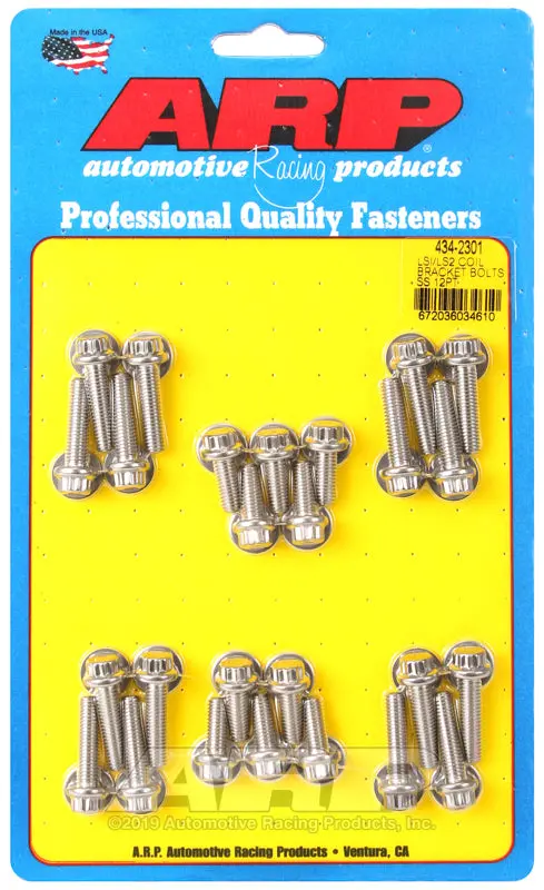 Arp Ls1 Ls2 Ss 12Pt Coil Bracket Bolt Kit 1