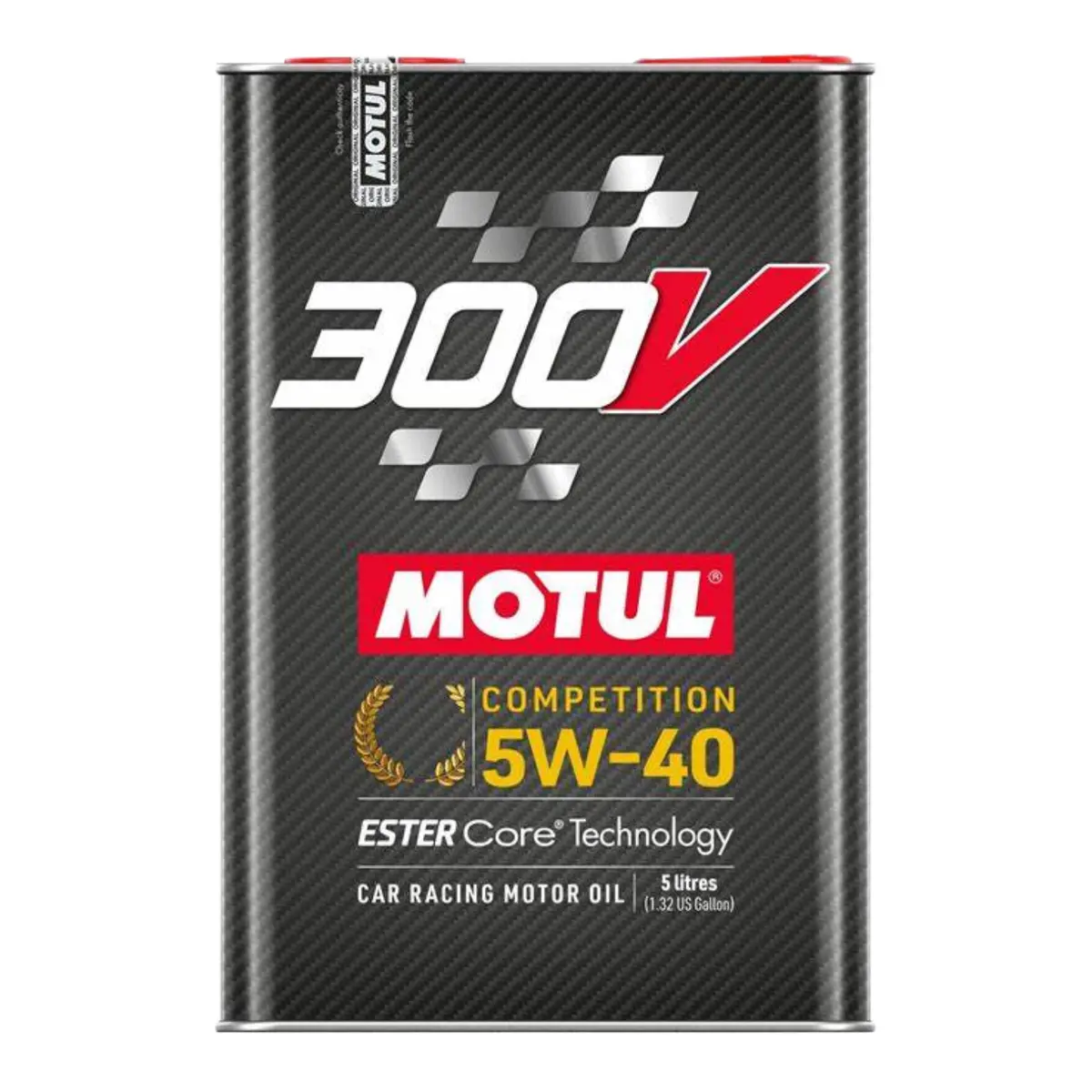Motul 110818 300V 5W-40 Competition Car Racing Motor Oil Full Synthetic - 5 Liter 1