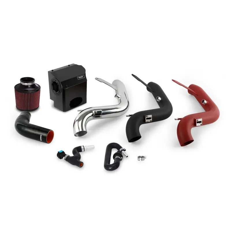 Mishimoto 2016 Ford Fiesta St 1.6L Performance Air Intake Kit - Wrinkle Black 1