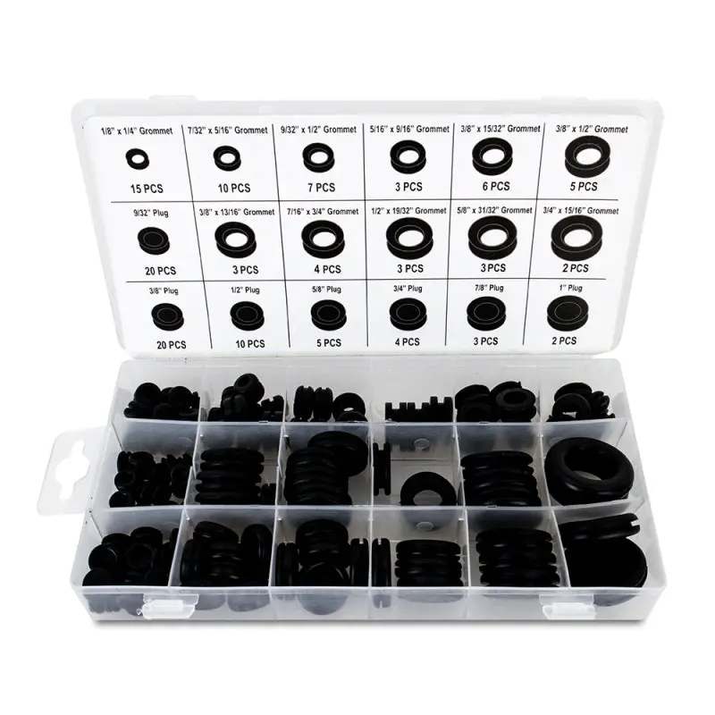 Mishimoto Rubber Grommet Assortment - 125Pc. 1