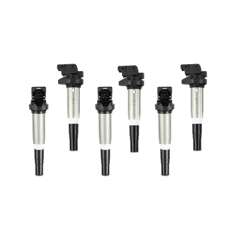 Mishimoto 2002+ Bmw M54/N20/N52/N54/N55/N62/S54/S62 Six Cylinder Ignition Coil Set Of 6 2