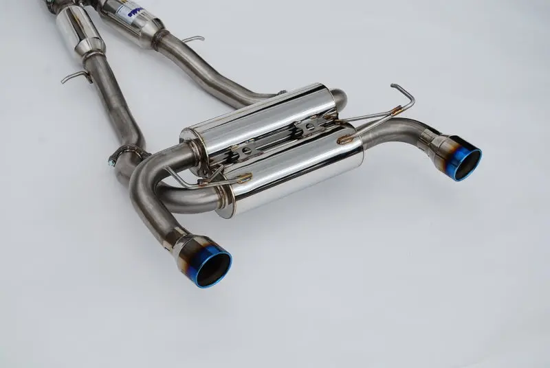 Invidia 2022+ Nissan Z 70Mm Gemini Cat Back Exhaust - Rolled Ti Tips 1