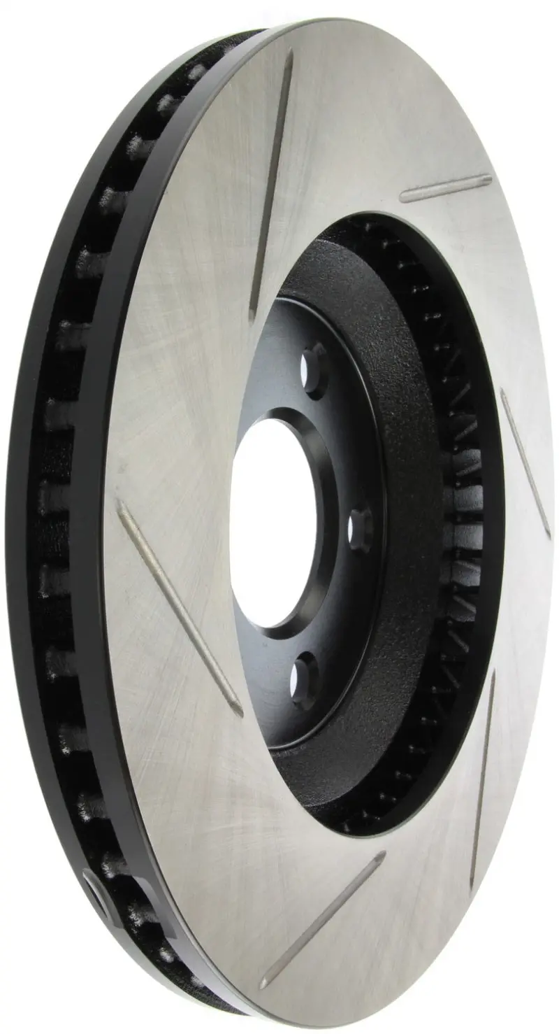 Stoptech Power Slot 05-10 Mustang Gt V8-4.6L Front Left Slotted Rotor 1