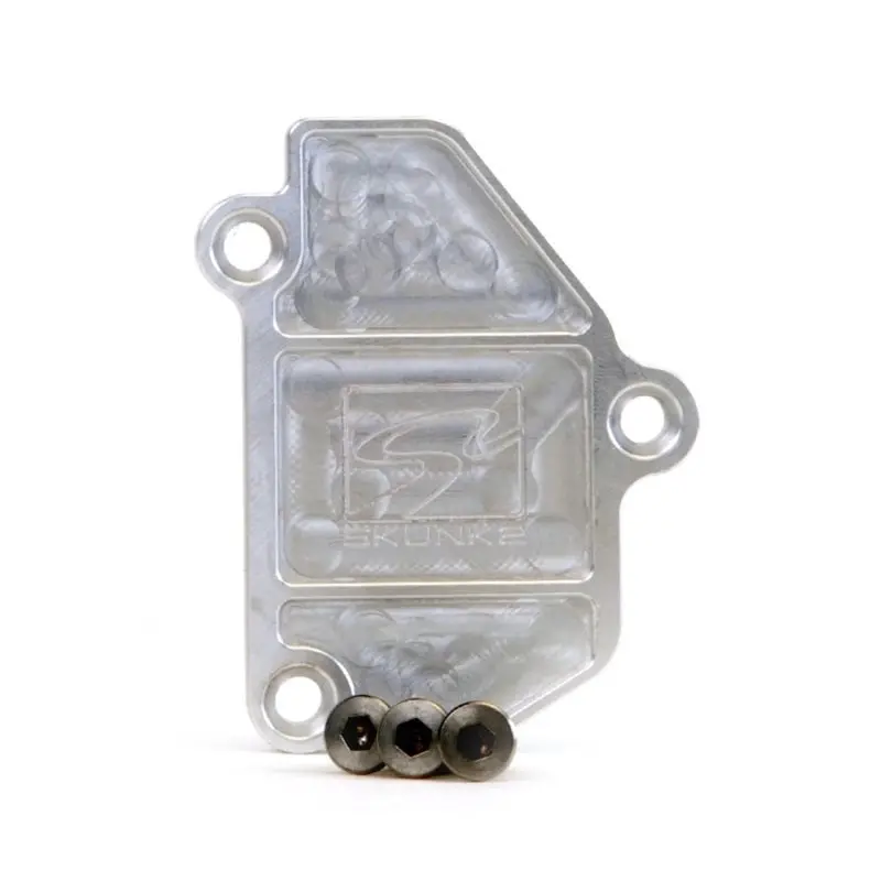 Skunk2 B-Series Vtec Hard Anodized Block Off Plate 1