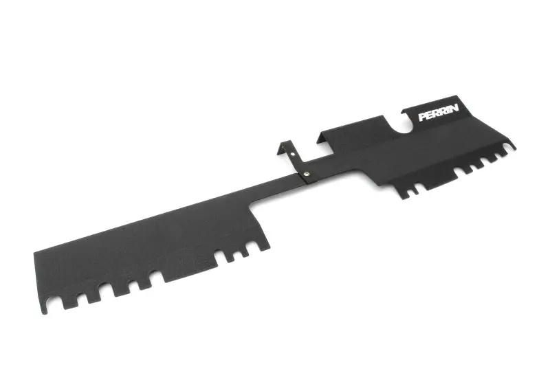 Perrin 15-21 Subaru Wrx/Sti Radiator Shroud (With Oem Intake Scoop) - Black 1