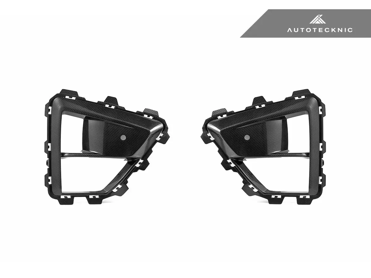 Autotecknic Dry Carbon Front Bumper Vent Set - F95 X5m Lci | F96 X6m Lci 1