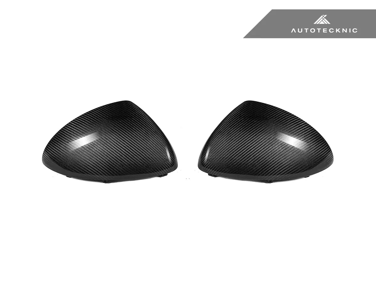 Autotecknic Replacement Dry Carbon Mirror Covers - Porsche 958 Cayenne 1