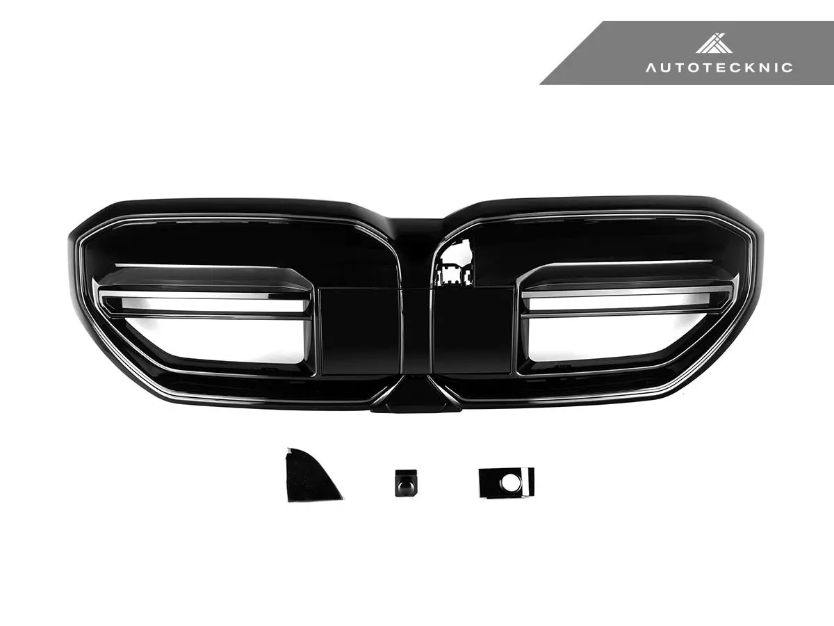 Autotecknic Gloss Black Front Grille - G60 5-Series 1