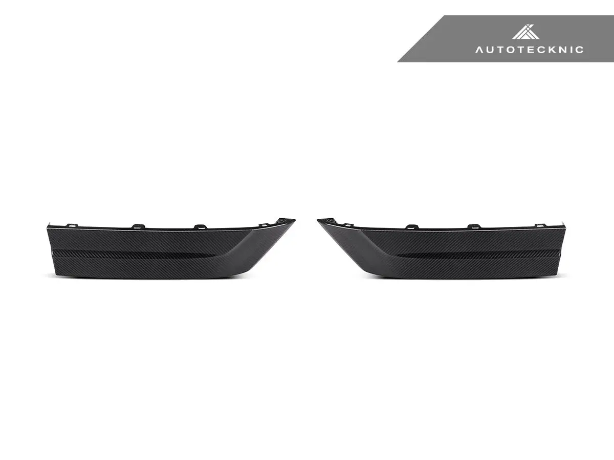 Autotecknic Carbon Fiber Rear Splitter Set - F96 X6m 1