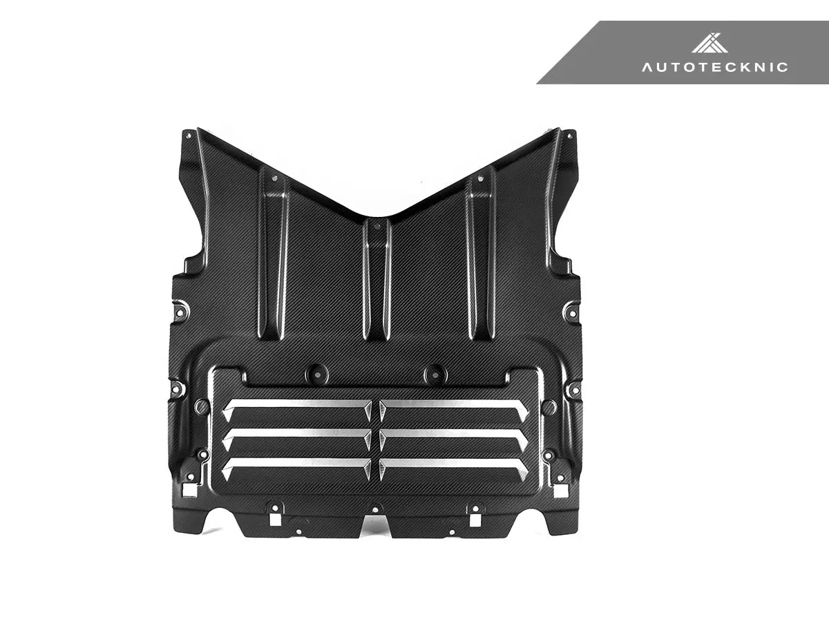 Autotecknic Pre-Preg Carbon Oil Cooler Skit Plate - G90/ G99 M5 1
