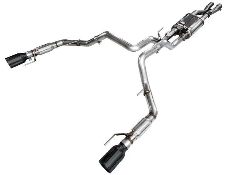 Awe Gen 3 Ford Raptor Switchpath Exhaust  - Diamond Black Tips 1