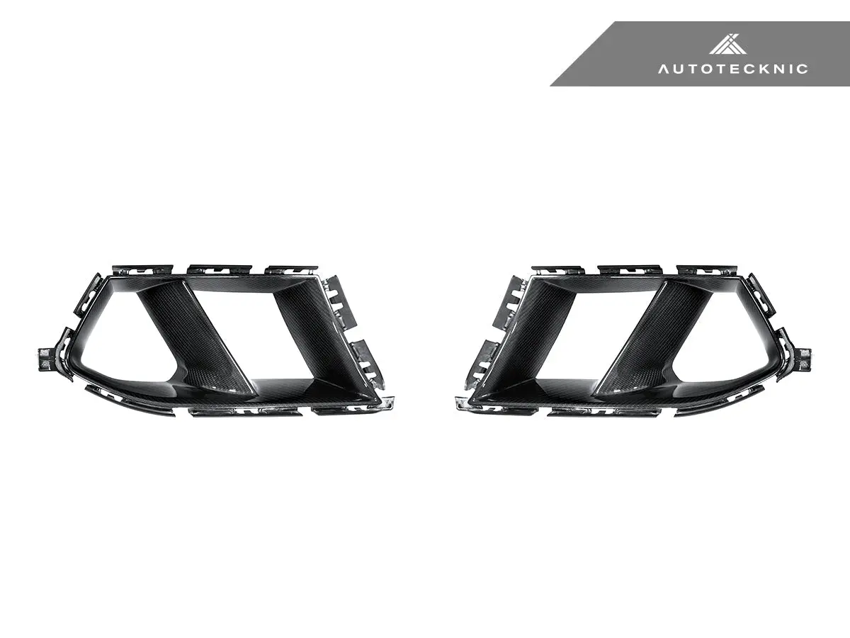 Autotecknic Dry Carbon Front Bumper Lower Vent Set - G80 M3 | G82/ G83 M4 1