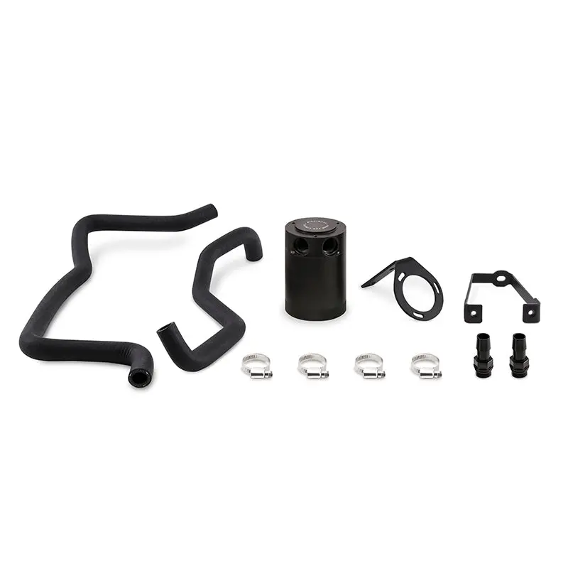 Mishimoto 2015+ Dodge Charger / 2015+ Chrysler 300C 5.7L Direct Fit Oil Catch Can Kit - Black 1