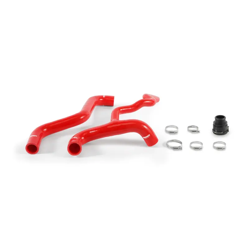 Mishimoto 2012+ Fiat 500 Abarth/Turbo Red Silicone Radiator Hose Kit 1