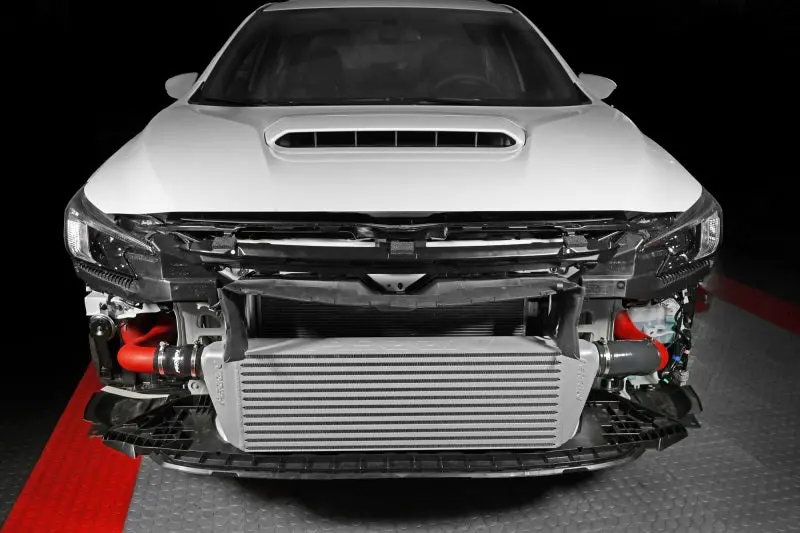 Perrin 22-25 Subaru Wrx Front Mount Intercooler Kit (Red Tubes & Silver Core) 1