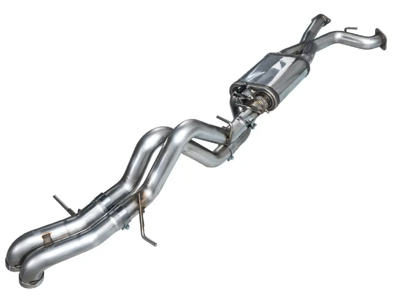 Awe Tuning 22-24 Ford Bronco Raptor 4Wd Dual Bashguards Cat-Back Switchpath Exhaust (No Tips) 1
