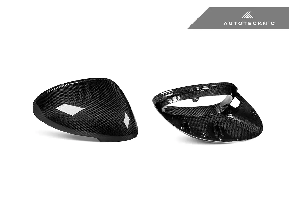 Autotecknic Replacement Dry Carbon Mirror Covers - Porsche 95B Macan 3