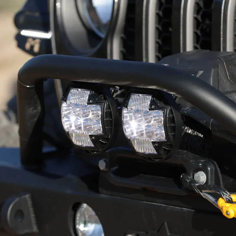 Arb Nacho 5.75In Offroad Tm5 Combo White Led Light Set 2