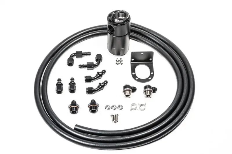 Radium Engineering Single Catch Can 6An Kit Fluid Lock 1