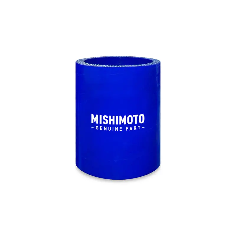 Mishimoto 4 Inch Straight Coupler - Blue 1