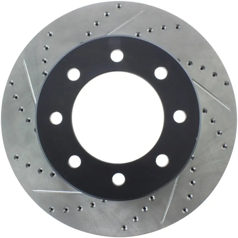 Stoptech Slotted & Drilled Sport Brake Rotor 1
