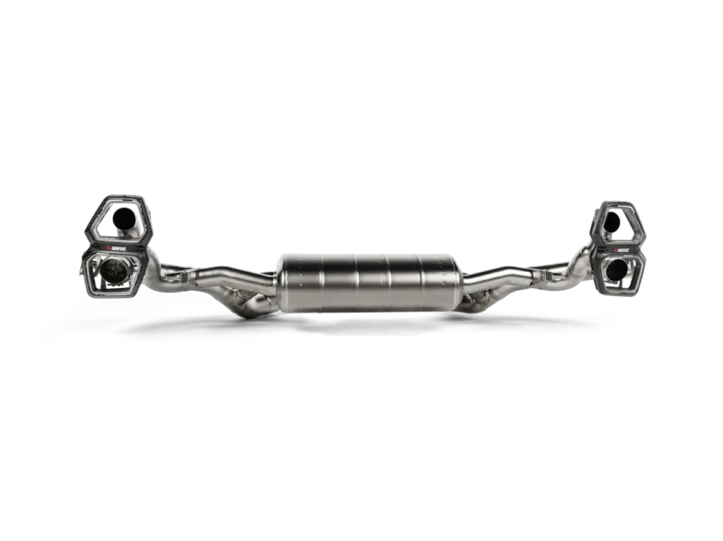 Akrapovic 23-24 Bmw Xm (G09) Twinpower Turbo V8 Hybrid Slip-On Race Line (Titanium) W/ Carbon Tips 1