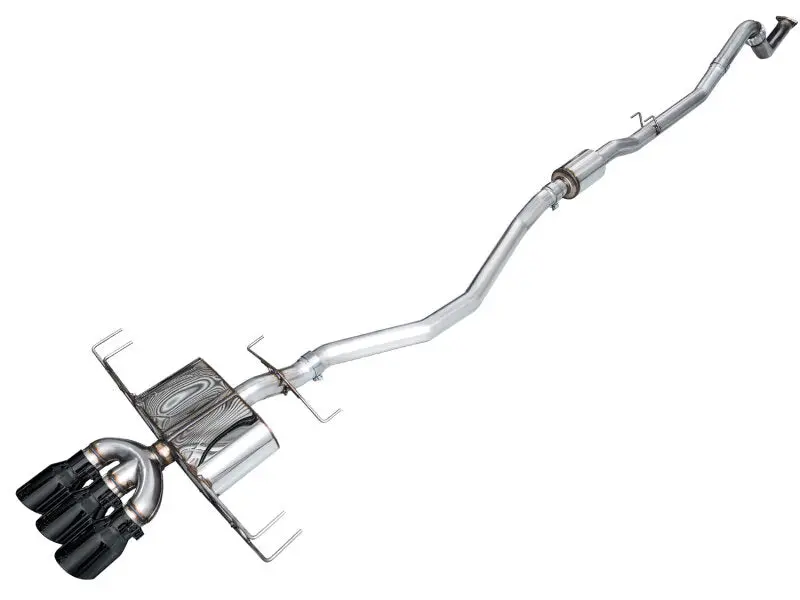Awe Tuning 2024 Acura Integra Type S De5 Fwd Touring Edition Exhaust W/ Triple Diamond Black Tips 1