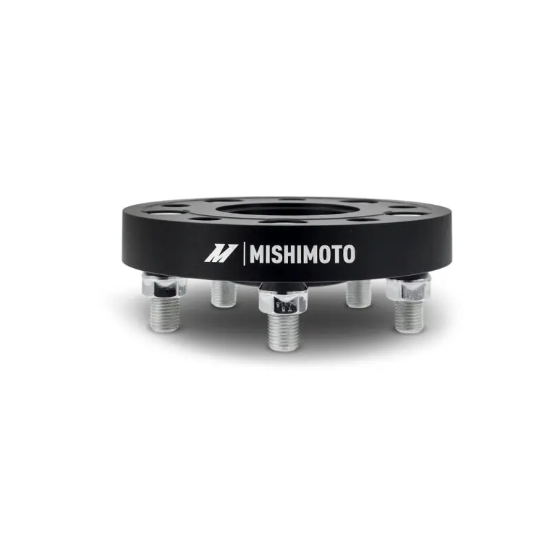 Mishimoto Wheel Spacers - 5X120 - 64.1 Cb - M14 X1.5 - 25Mm - Bk 2
