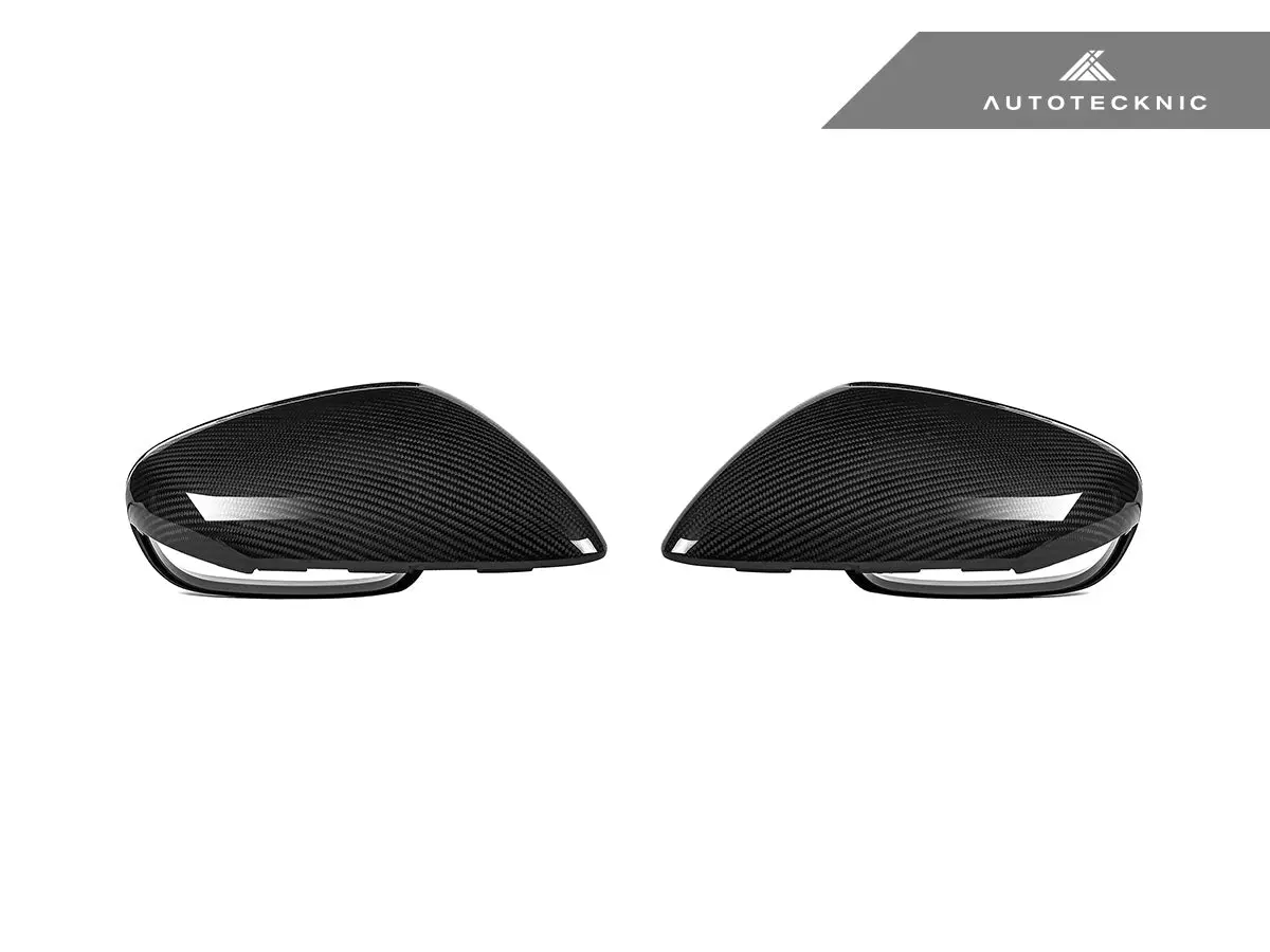 Autotecknic Replacement Dry Carbon Mirror Covers - Porsche 992 1