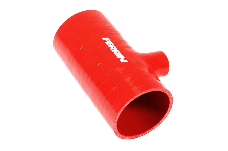 Perrin 22-24 Subaru Wrx / 20-25 Lgt &Amp; Obxt Turbo Inlet Hose W/Turbo Adapter Flange (Short) - Red 1