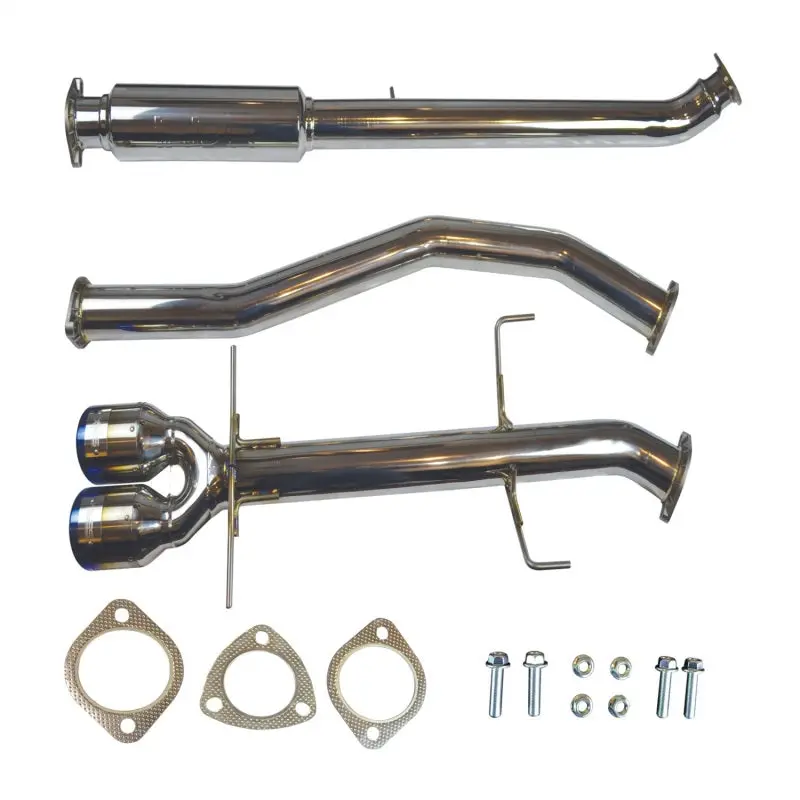 Injen 17-20 Honda Civic Si 1.5L Turbo (Sedan Only) 3In Cat-Back Stainless Steel Exhaust 1