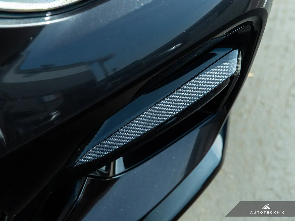 Autotecknic Carbon Fiber Front Bumper Trim Set - G01 X3 | G02 X4 M40i Pre-Lci 1