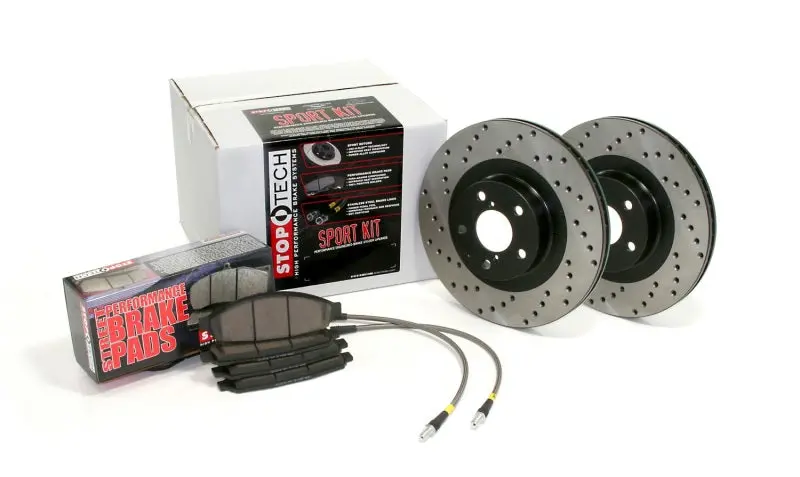 Sport Axle Pack Drilled Rotor, 4 Wheel 1