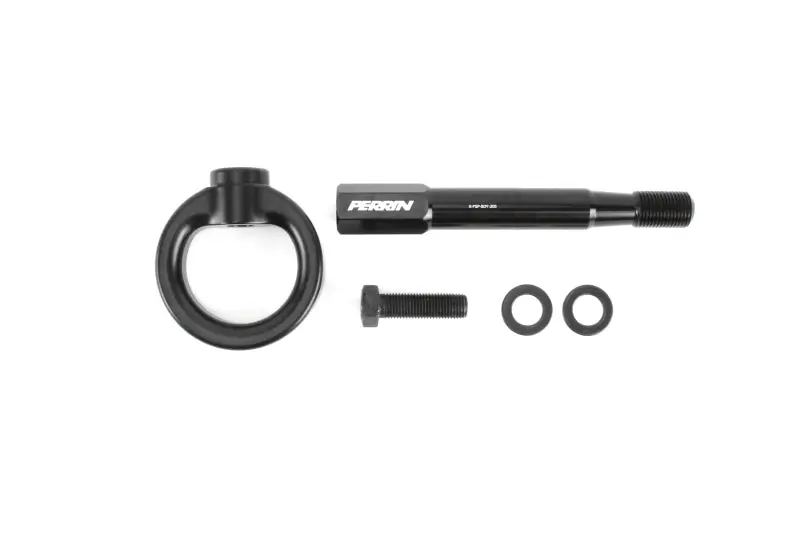 Perrin 13-26 Subaru Brz / 13-20 Scion Frs & Toyota 86 / 22-26 Gr86 Tow Hook Kit (Rear) - Black 1
