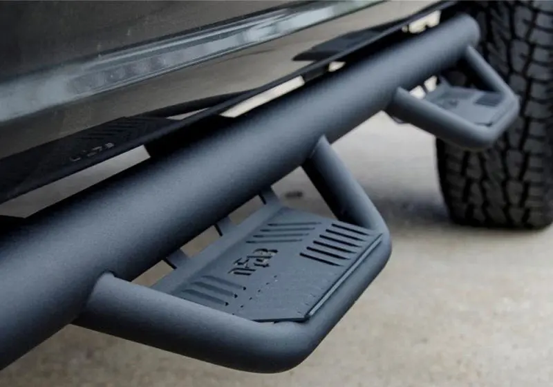 N-Fab Podium Lg 2019 Dodge Ram 2500/3500 Crew Cab All Beds Gas/Diesel - Tex. Black - 3In 1