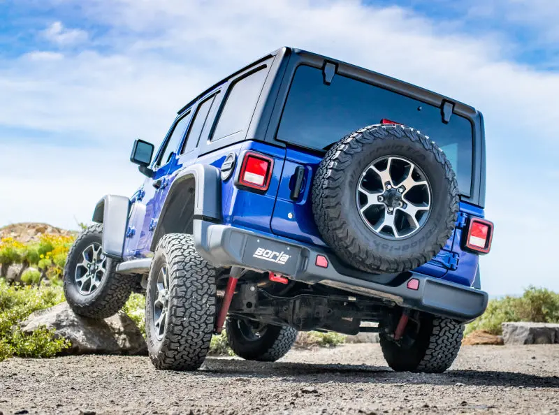 Borla 18-19 Jeep Wrangler Jlu 2.0L At/Mt 4Wd S Type (Climber) Catback Exhaust 2