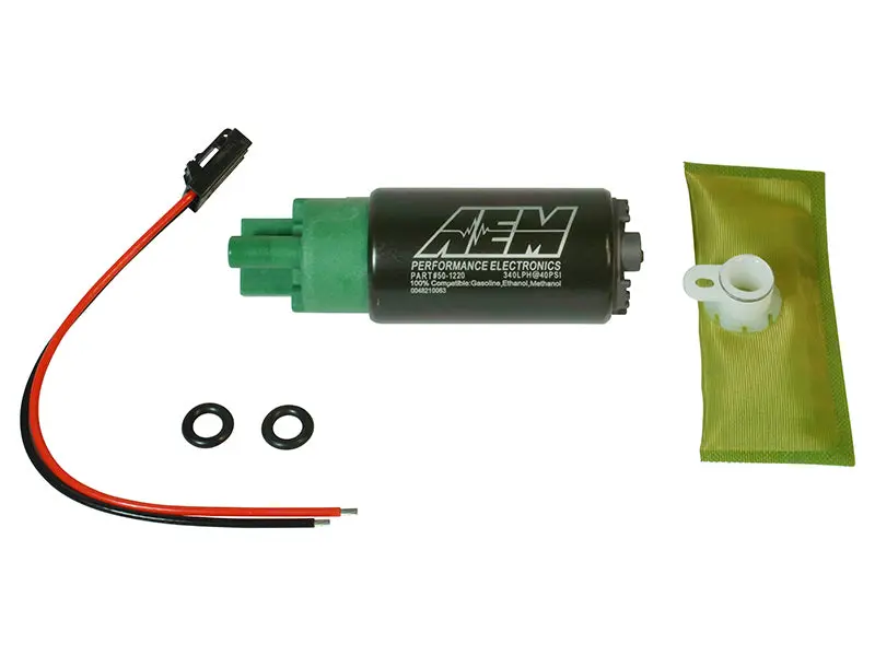 Aem 340Lph 65Mm Fuel Pump Kit W/O Mounting Hooks - Ethanol Compatible 1
