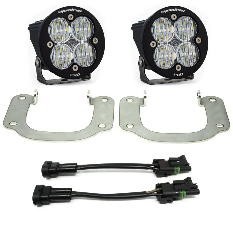 Baja Designs 17-18 Nissan Titan Pro Fog Pocket Kit 1