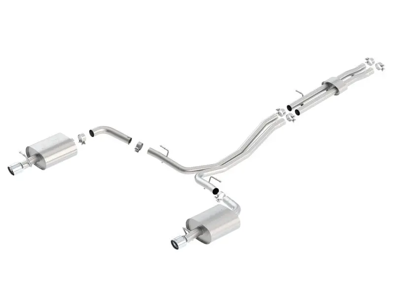 Borla 12-15 Ford Explorer 3.5L Ecoboost Dual Split Rear Ext Ss S-Type Cb Exhaust 1