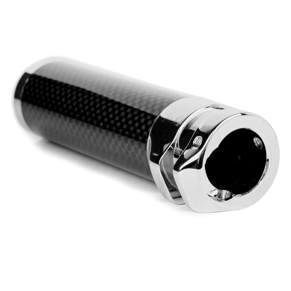 Tomioka Racing Carbon Fiber E-Brake Handle - Silver 2