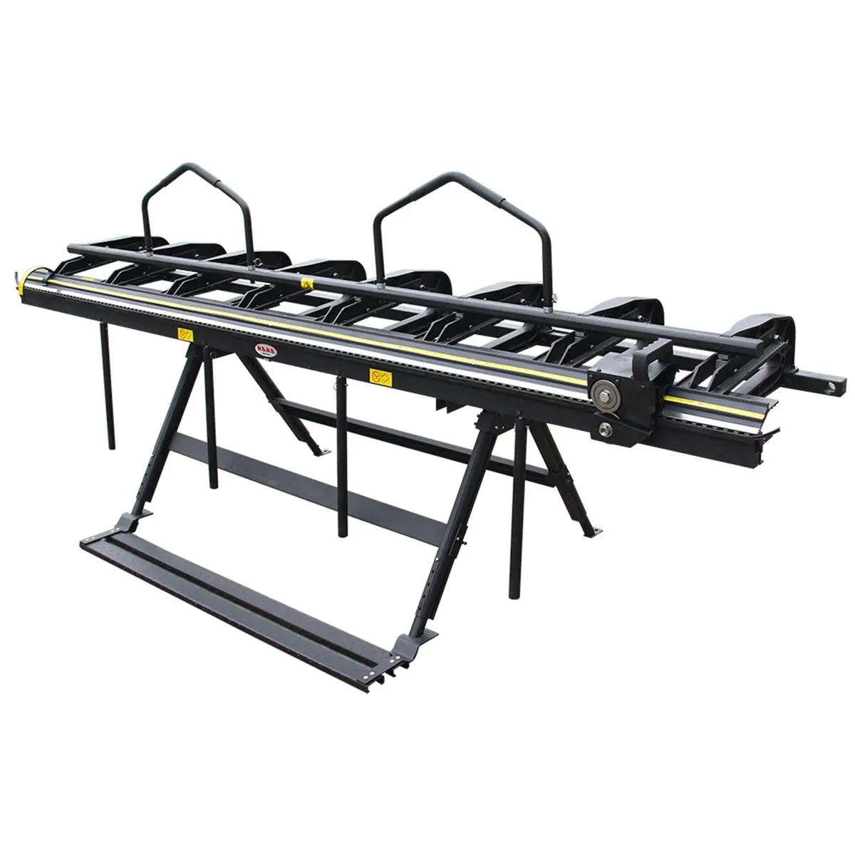 Siding Brake Alb-102,  Portable Thin Plate Bending Brake, 2600Mm Width, With A Roller Knife To Cut Sheet 1
