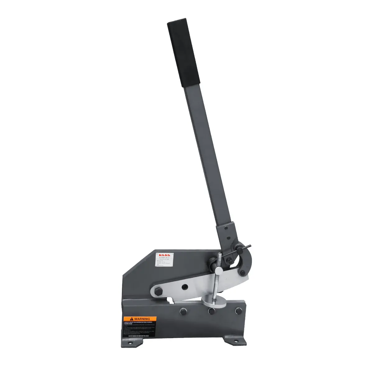 Manual Hand Shear Hs-8, 205Mm Throat Sheet Metal Cutter, Sheet Metal Cutting Machine, Bar Cutter, Hand Lever Shear For Thick Plate Cutting 1