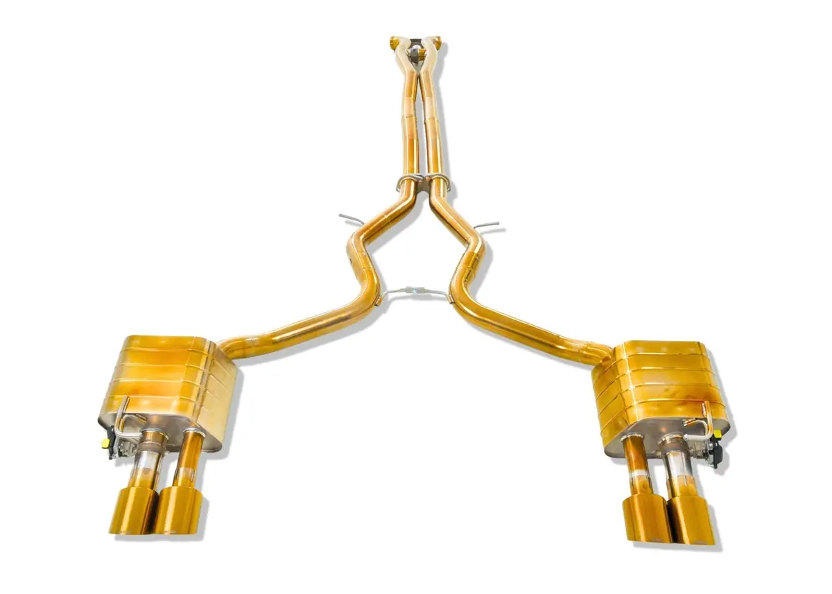 Porsche 971 Panamera Turbo / Gts Valvetronic Exhaust System - Yonristic Performance 5