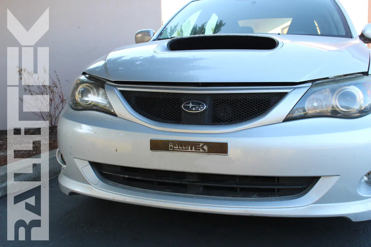 Rallitek License Plate Delete - Fits Subaru Models 2