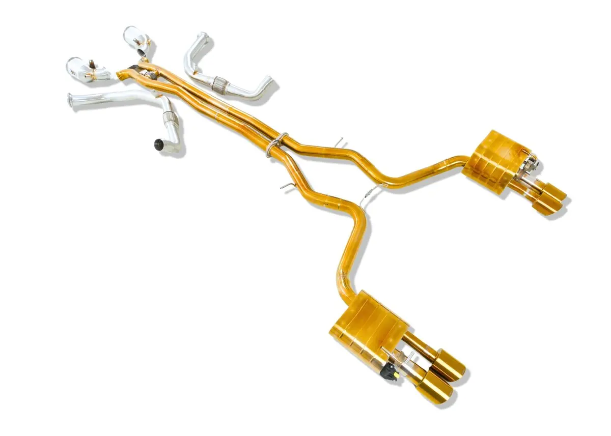 Porsche 971 Panamera Turbo / Gts Valvetronic Exhaust System - Yonristic Performance 11