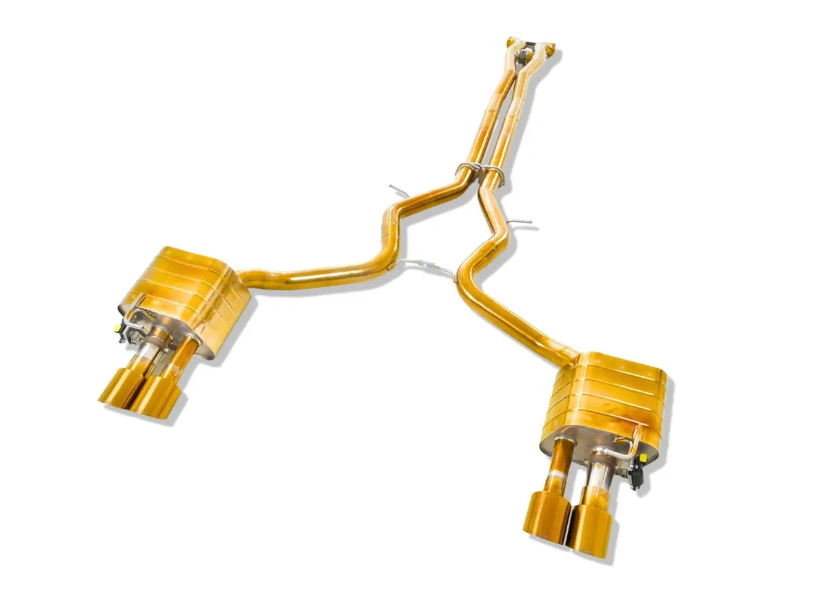 Porsche 971 Panamera Turbo / Gts Valvetronic Exhaust System - Yonristic Performance 8