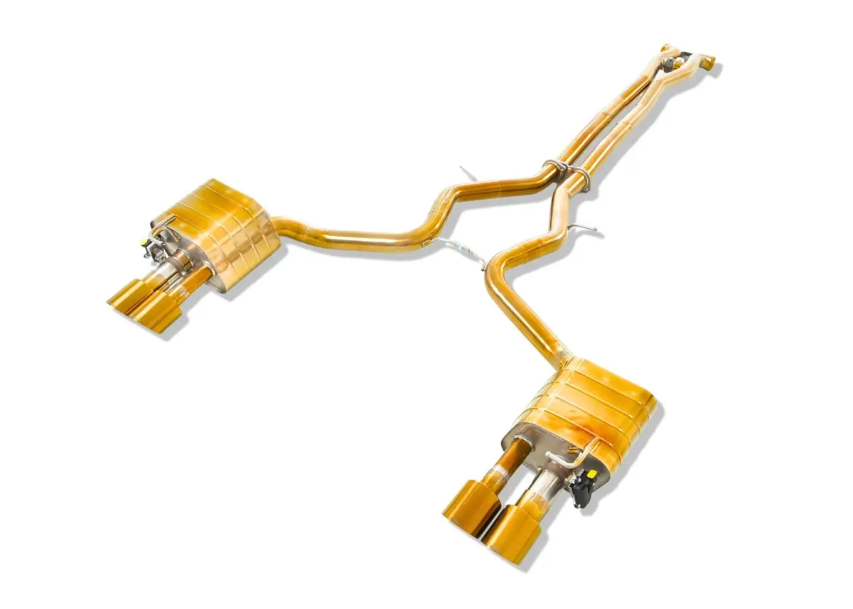 Porsche 971 Panamera Turbo / Gts Valvetronic Exhaust System - Yonristic Performance 15