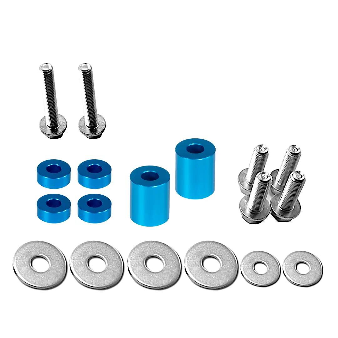 Rallitek Replacement Skid Plate Hardware Kit - Fits 2008-2010 Impreza / 2005-2009 Outback / More 1