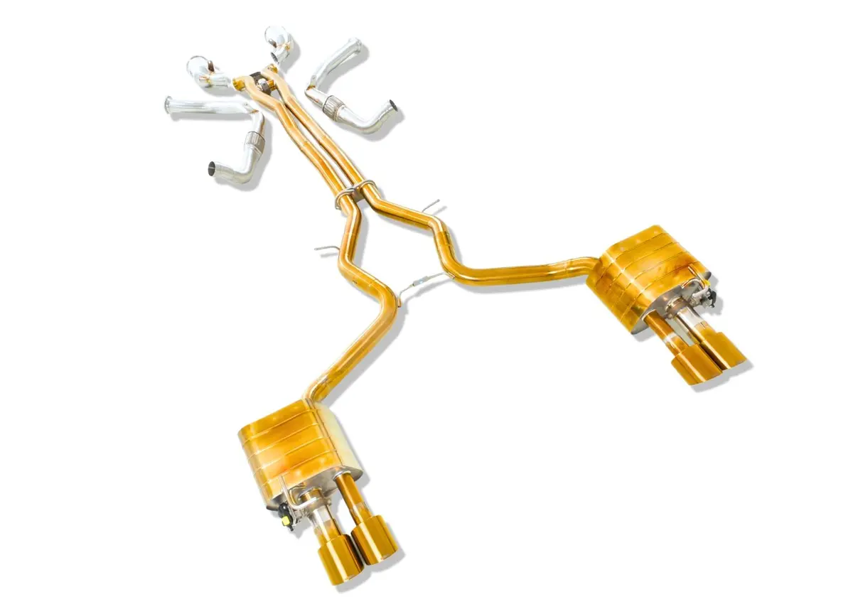 Porsche 971 Panamera Turbo / Gts Valvetronic Exhaust System - Yonristic Performance 21