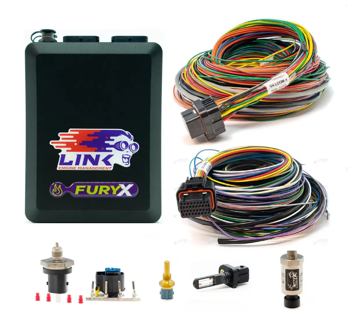 Link Engine Management G4x Furyx Wire-In Bundle - Ecu + Looms + Sensors 1